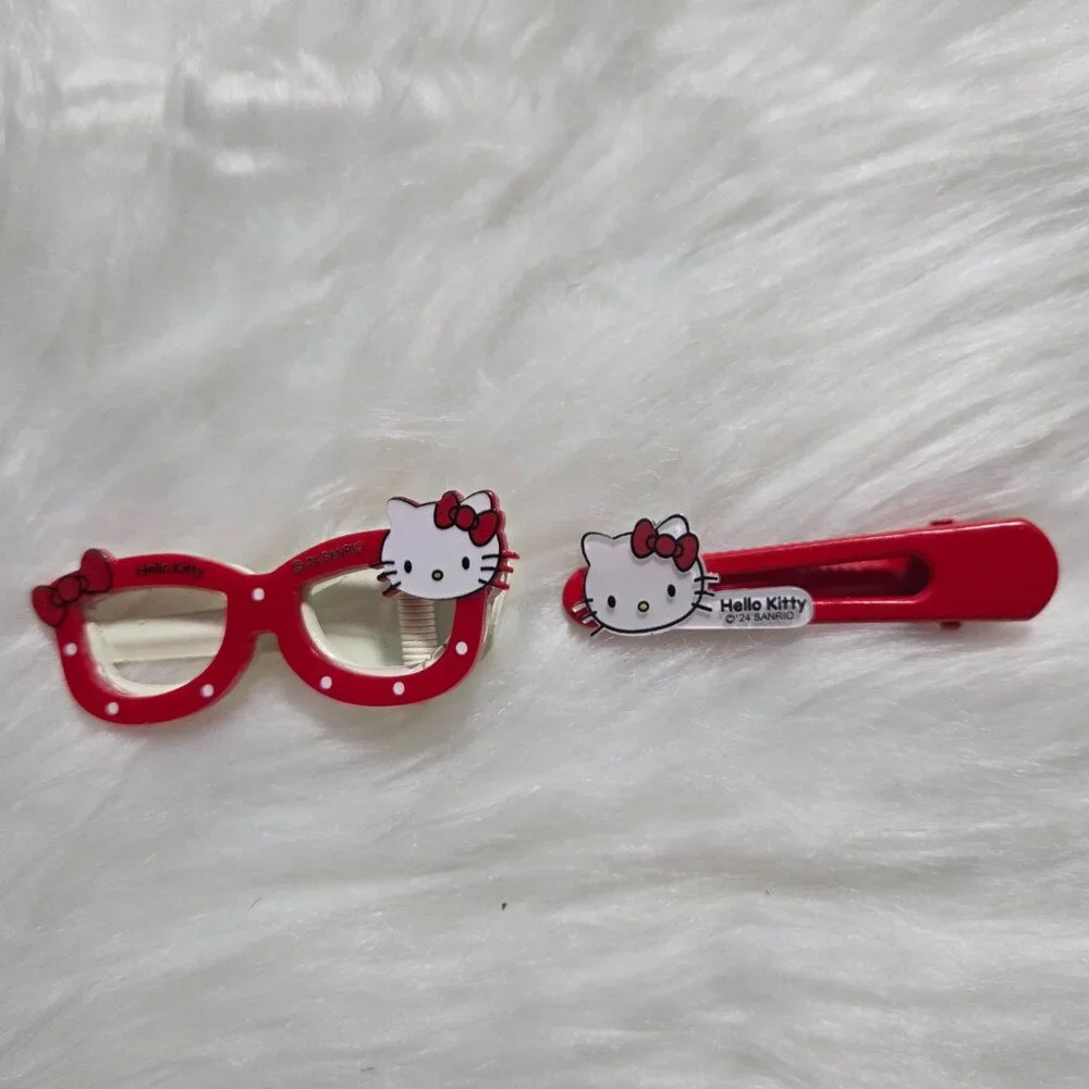 Hello Kitty Hair Barrette Set